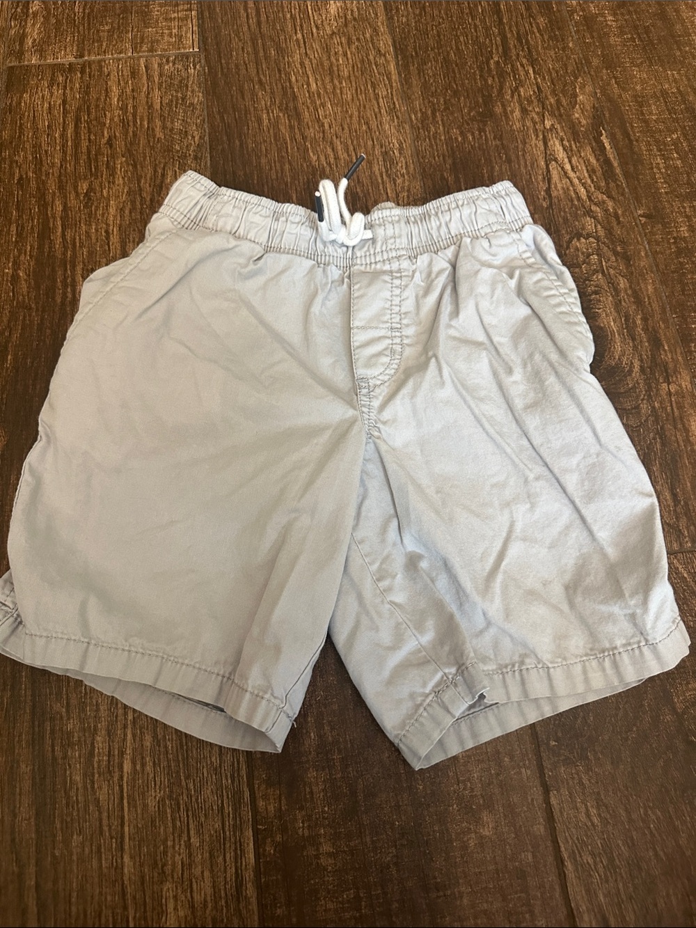 Cat & Jack Light Gray Drawstring Athletic Shorts